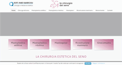 Desktop Screenshot of lachirurgiadelseno.it
